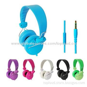 Good Quality Wired Headband Headphones with 20-20,000Hz Frequency Response